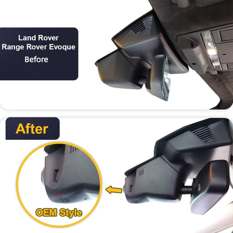 land rover evoque dash cam